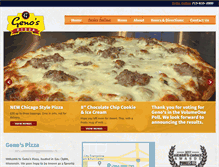 Tablet Screenshot of eauclairesbestpizza.com